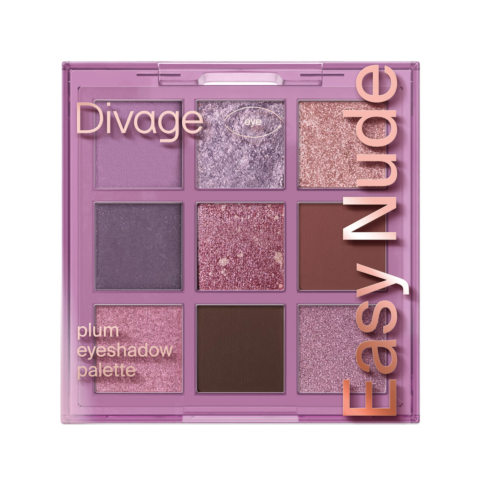     Easy Nude plum eyeshadow palette